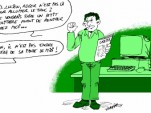 Informatisation des communes. Dessin paru dans la lettre de l’ALMIN (4/2004)