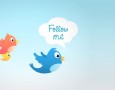 réseaux sociaux twitter follow me