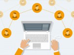 Qualifie communauté Internet clavier